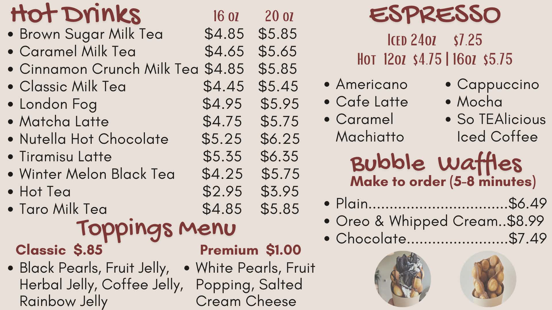 So TEAlicious Café
